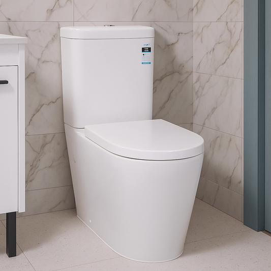695*390*830mm Back to Wall Toilet Suite LUX008 Trap Included