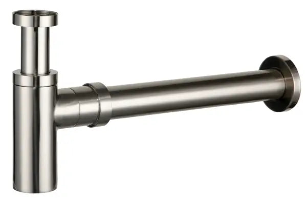 Brass 40mm bottle trap Brushed Nickel