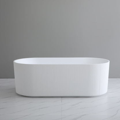 Ally Groove Freestanding Bathtubs 1700*850*580mm AGV1700GW/AGV1700MW/AGV1700MB