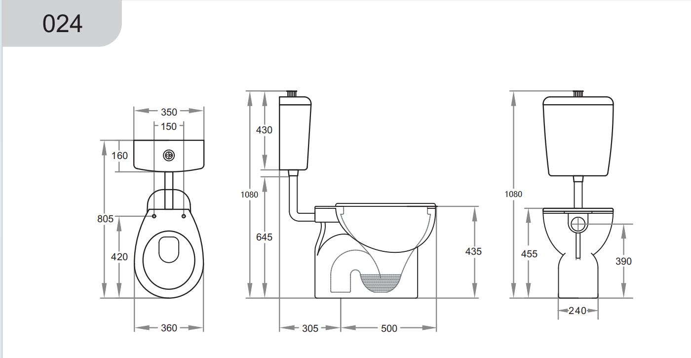 Calla Disable Toilet Suite