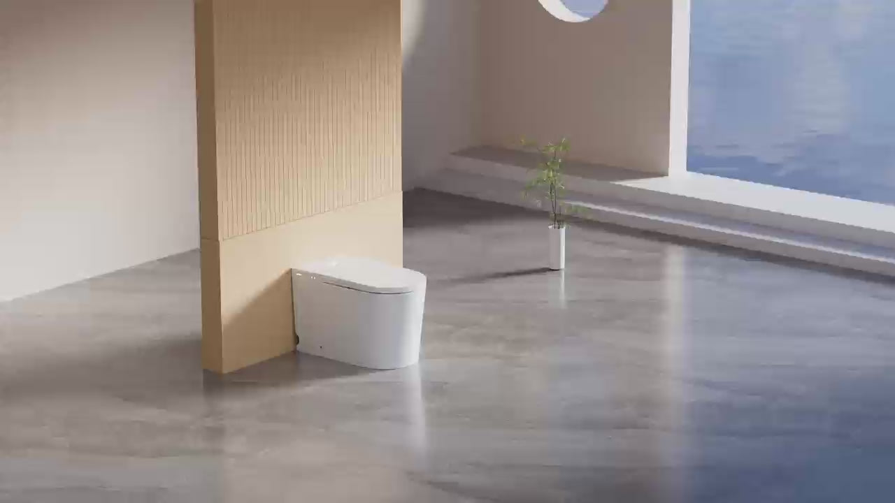 Benton Smart Bidet Toilet Seat with Dual Wash 705*390*460mm