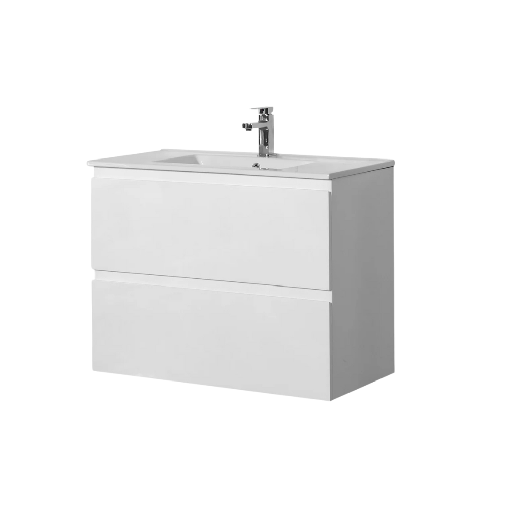 White Free standing Vanities