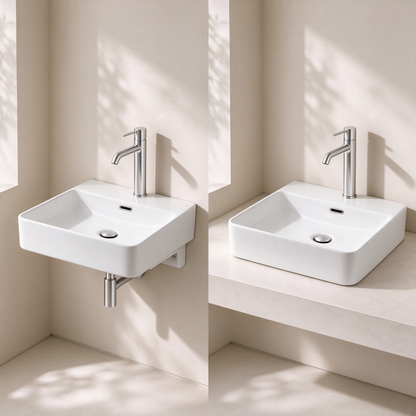 Wall-Mounted Basin 600*420*120mm LH-BS66-600