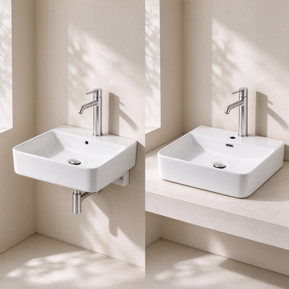 Wall-Mounted Basin 600*420*120mm LH-BS66-600